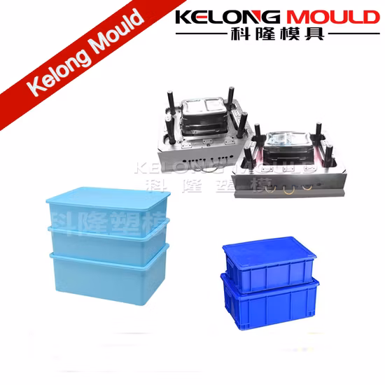 Moldeo por inyección industrial plástico modificado para requisitos particulares del cubo de basura del cajón de la caja de la plataforma